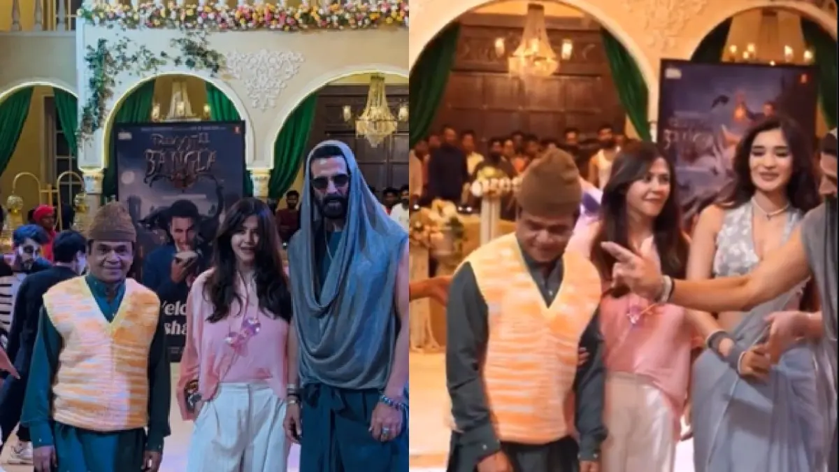 ‘कभी बाल खींचते हैं, कभी मारते…’; 'भूत बंगला' के प्रमोशन में अक्षय ने किया राजपाल यादव का अपमान? कॉमिक एक्टर ने तोड़ी चुप्पी Rajpal Yadav on Akshay Kumar Controversy