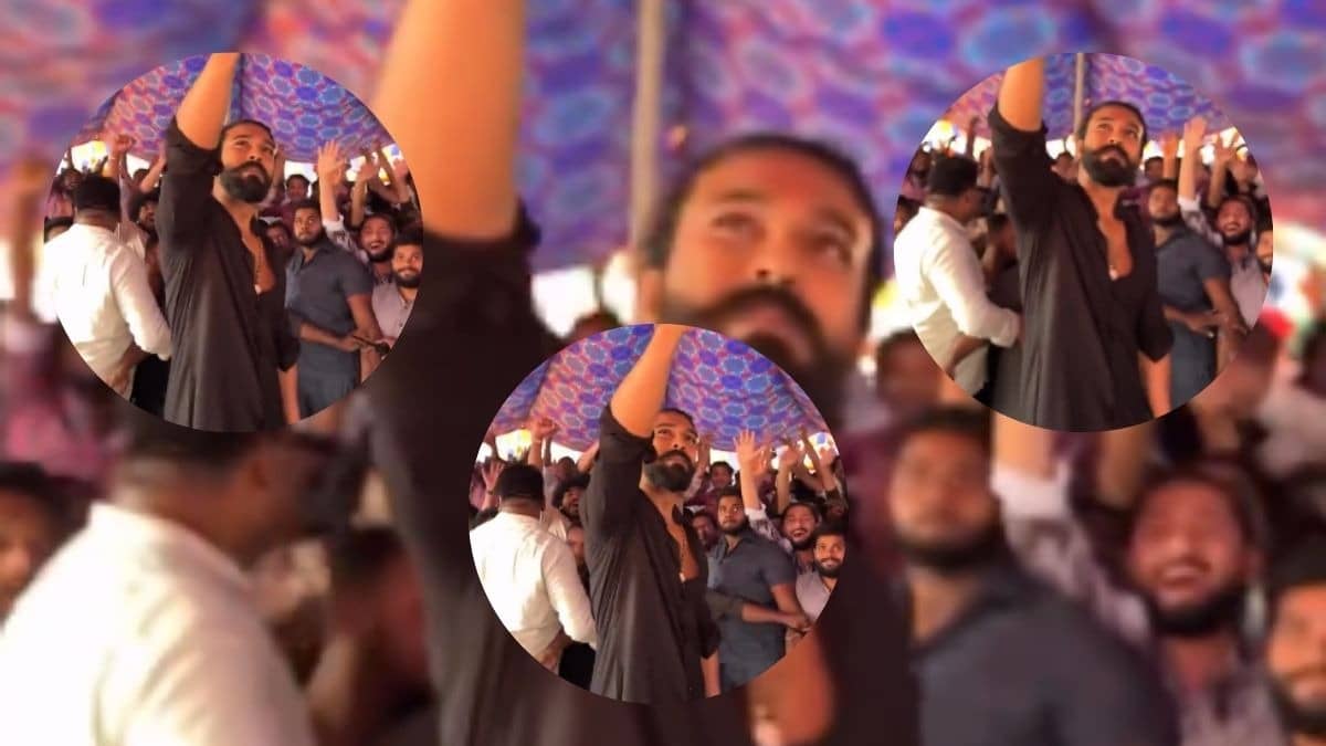 Ram Charan Arrives With Bandage Above Eye To Meet Fans Ahead Of His Birthday