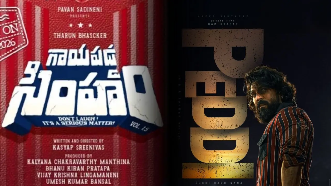 Ram Charan's Peddi Might Delay The Release Of Gayapadda Simham, Confirms Producer Dil Raju Ram Charan's Peddi Might Delay The Release Of Gayapadda Simham, Confirms Producer Dil Raju