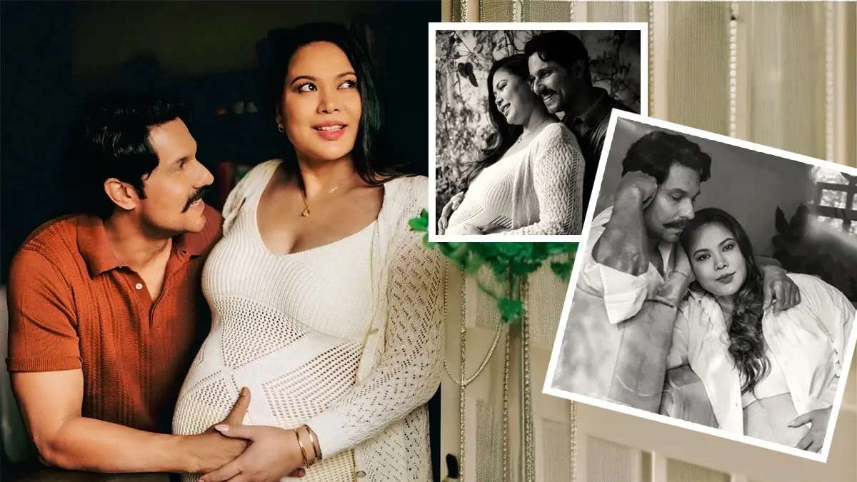 Randeep Hooda-Lin Laishram To Welcome First Baby Today? Actor's Photo From Outside Delivery Room Sparks Speculations Randeep Hooda Lin laishram Maternity Photoshoot