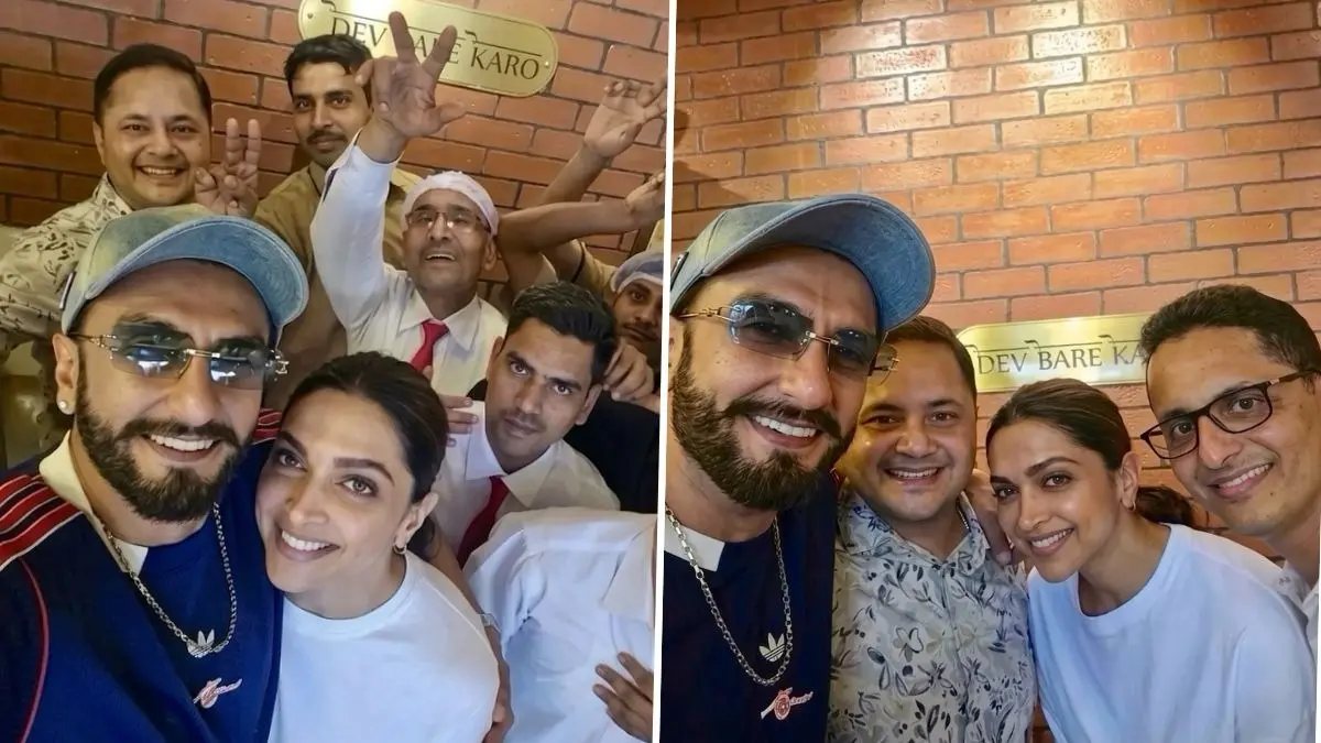 Ranveer Singh-Deepika Padukone Shun Naysayers, Pose For Selfie With Fans In First Public Appearance After Dhurandhar 2 Release Ranveer Singh-Deepika Padukone's viral selfie