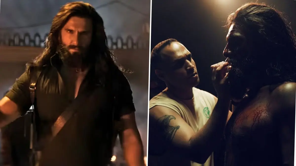 Yeh Mazaak Nahi Chal Raha: Dhurandhar 2 Makeup Artist Recalls Ranveer Singh's Sincere Approach While Filming The Spy Thriller Ranveer Singh's transformation in Dhurandhar