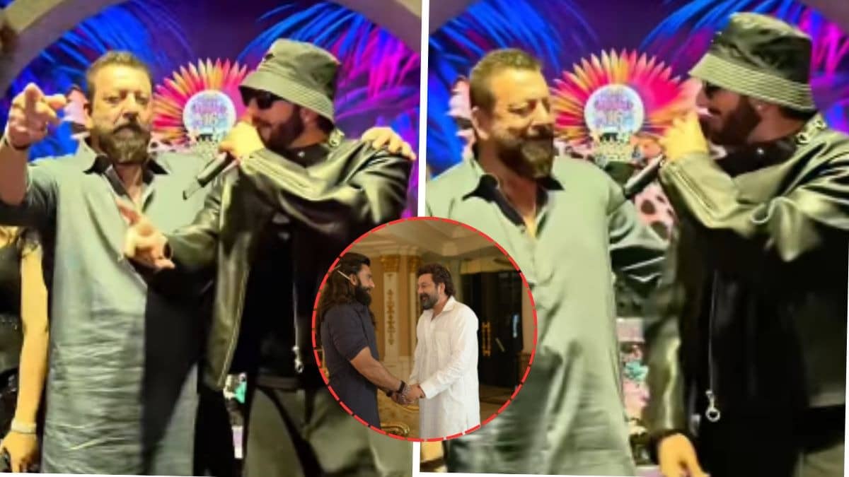 Ranveer Singh-Sanjay Dutt reunite at party