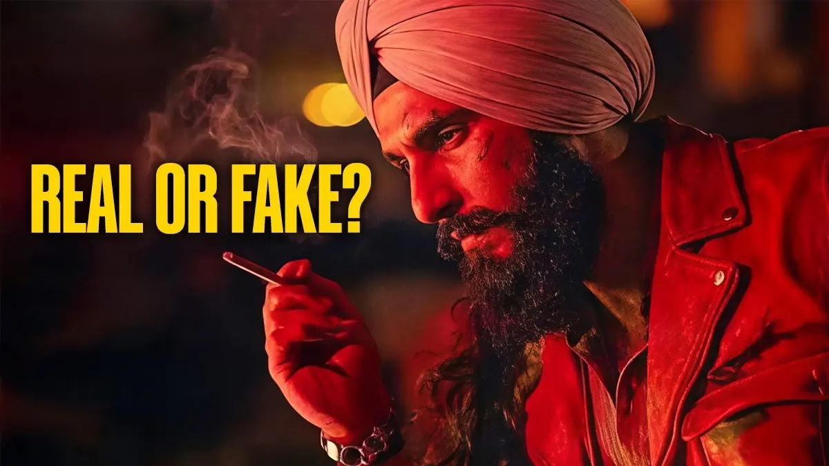Fact Check: Dhurandhar The Revenge Poster Shows Turbaned Ranveer Singh Smoking? Ranveer Singh will feature as Jaskirat Singh Rangi in Dhurandhar: The Revenge