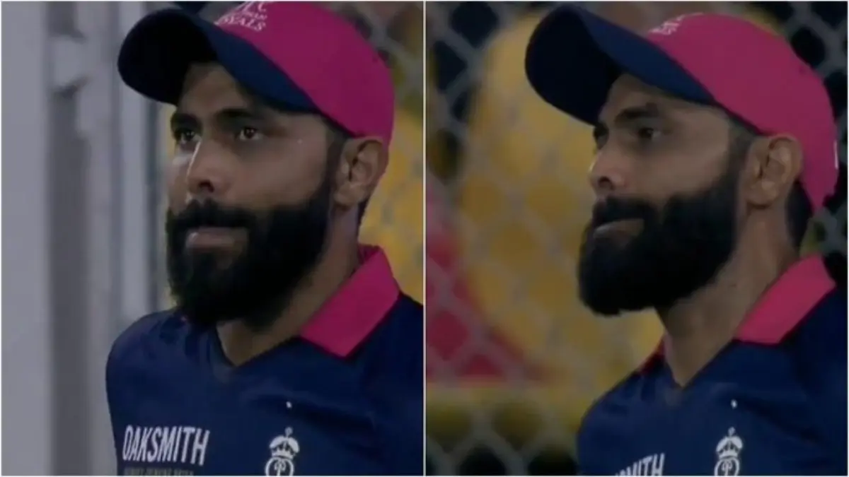 WATCH | Ravindra Jadeja CRYING? RR Allrounder Gets Emotional During IPL 2026 Match Against Ex-Franchise CSK Ravindra Jadeja