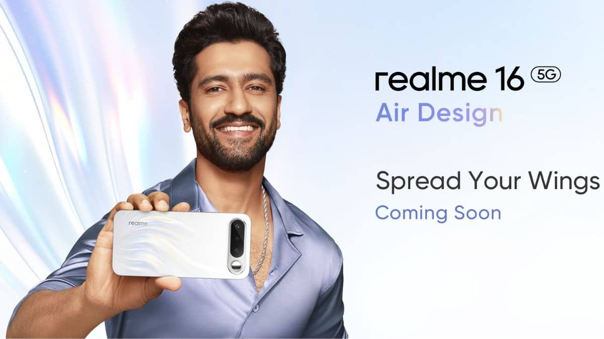 Realme 16 5G: विकी कौशल ला रहे हैं रियलमी का नया स्मार्टफोन, सेल्फी लेने का अब बदलेगा अंदाज