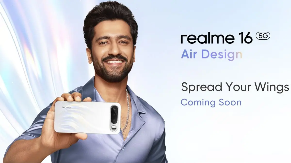 Realme 16 5G: विकी कौशल ला रहे हैं रियलमी का नया स्मार्टफोन, सेल्फी लेने का अब बदलेगा अंदाज realme16 vicky kaushal