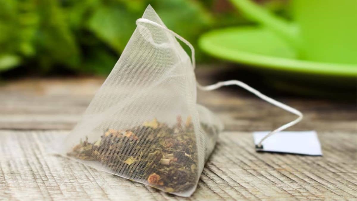 Repurpose green tea bags