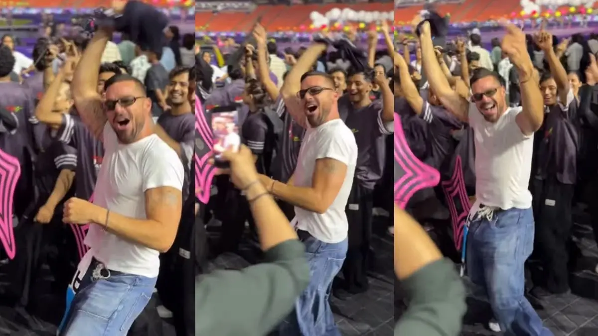 India vs New Zealand T20 World Cup: Ricky Martin Jumps To Sukhbir's Song Oh Ho Ho Ho During Final Closing Ceremony | Watch Ricky Martin Dances To Oh Ho Ho Ho