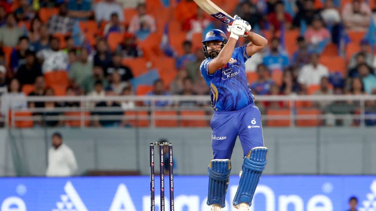 Rohit Sharma in action