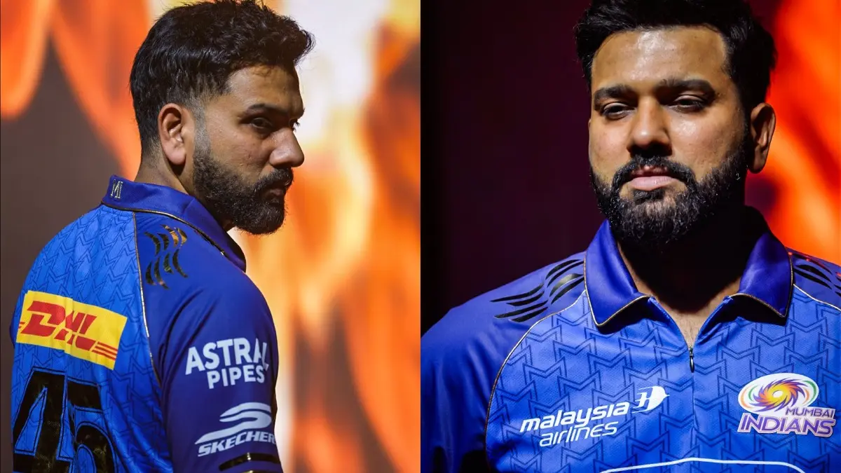 Mumbai Indians Unveil New Jersey Ahead Of IPL 2026 Rohit Sharma in Mumbai Indians new jersey