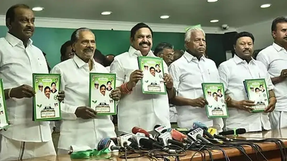 Rs 10,000 Cash Aid, Free LPG, Loan Waivers...: AIADMK Unveils 297 Promises Ahead Of TN Polls Rs 10,000 Cash Aid, Free LPG, Loan Waivers: AIADMK unveils 297 promises ahead of TN polls