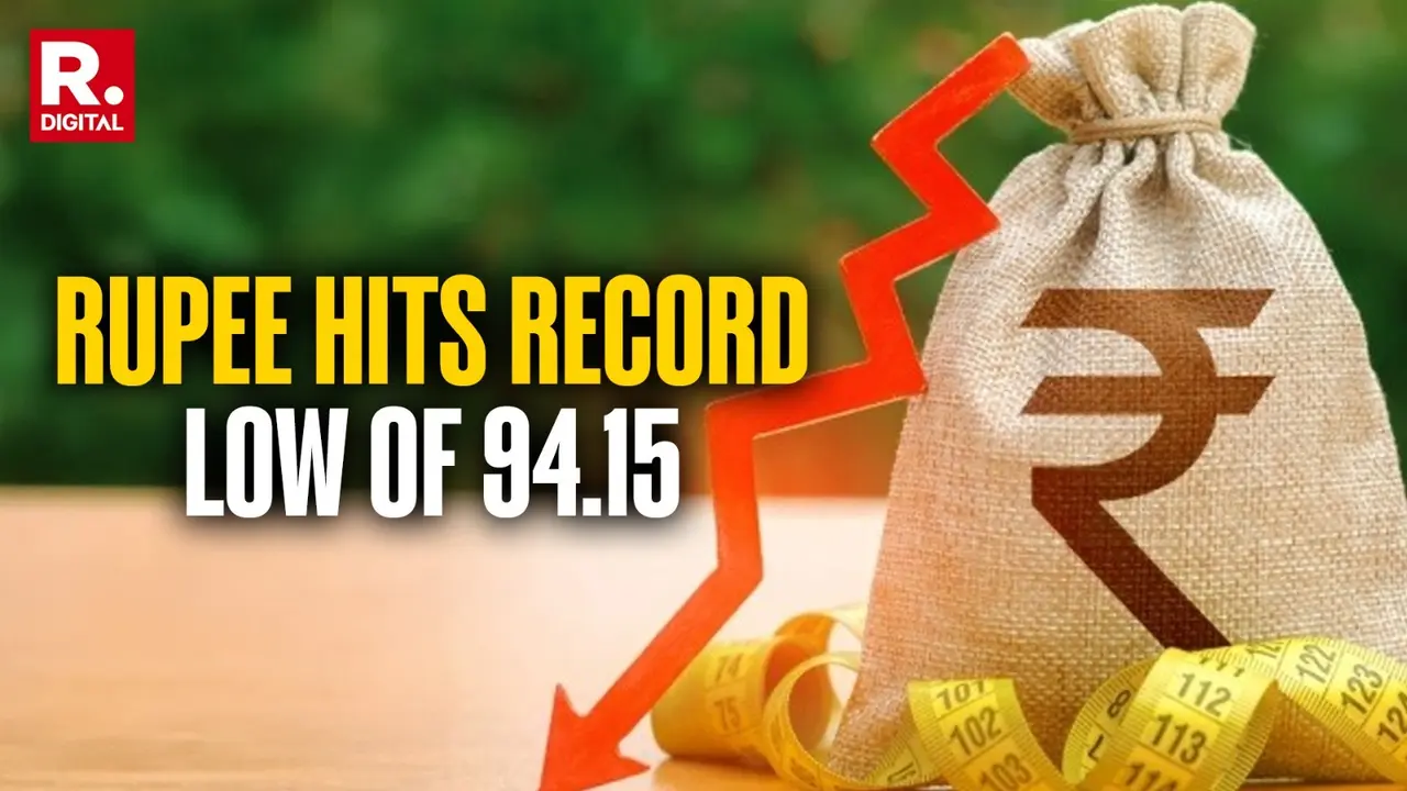 Rupee Crashes Past 94/$ To Record Low As Escalating Iran War Fuels Oil Fears Rupee Crashes Past 94/$ To Record Low As Escalating Iran War Fuels Oil Fears
