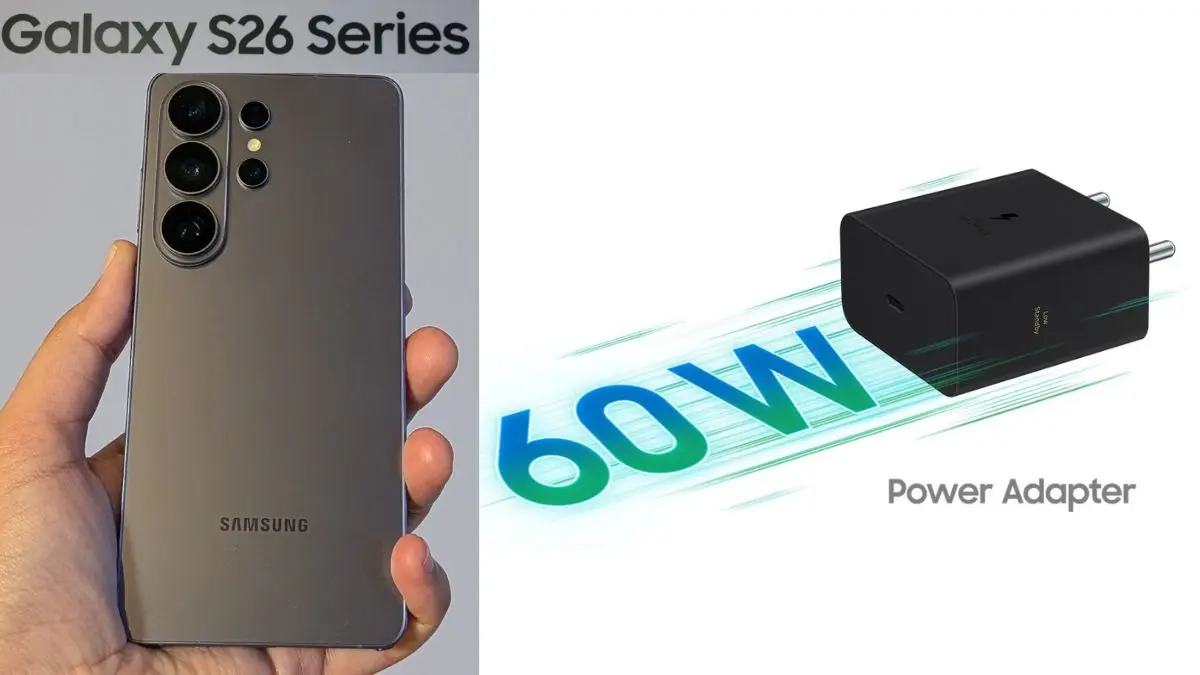 Samsung Galaxy S26 Ultra के लिए लाया 60W का फास्ट चार्जर, 30 मिनट में फोन होगा 75 प्रतिशत चार्ज, जानिए कीमत Samsung 60W Charger for Galaxy S26 Ultra