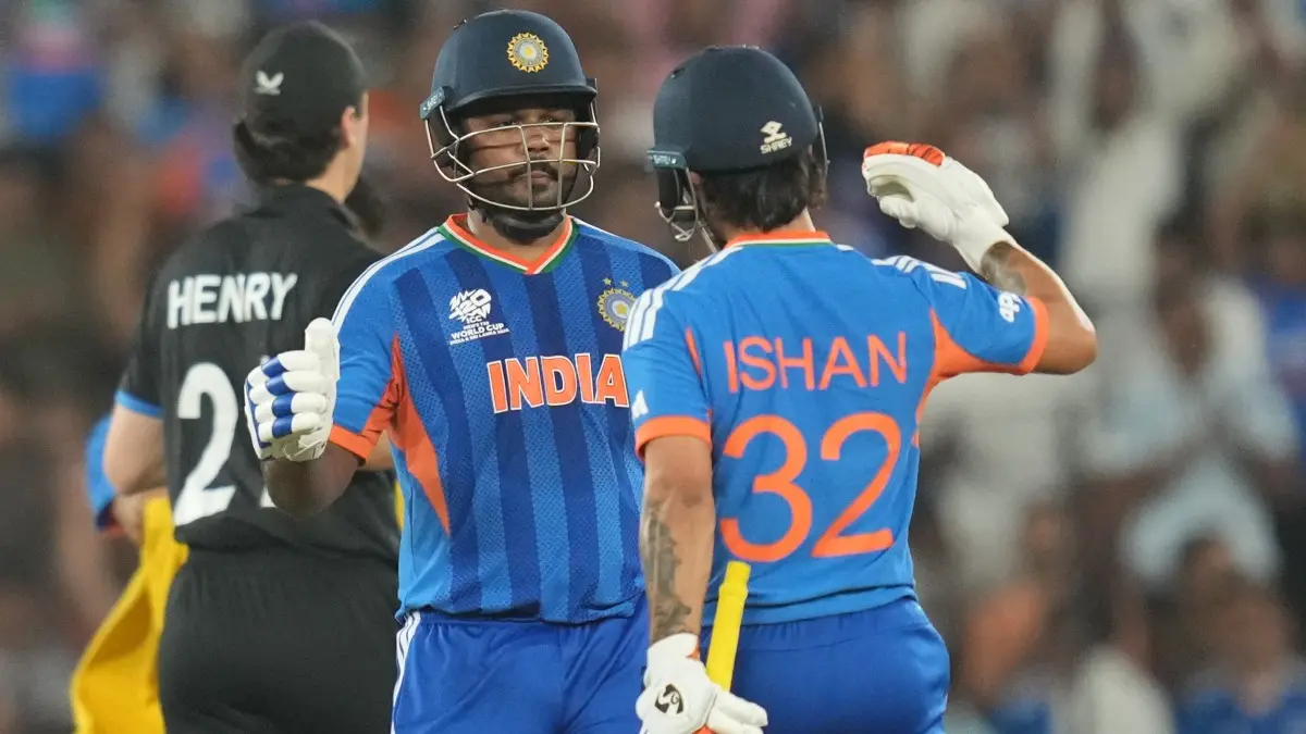 T20 World Cup Heroics Propel Sanju Samson's Massive Surge In ICC Rankings, Rashid Khan Dethrones Varun Chakravarthy At The Top Sanju Samson and Ishan Kishan