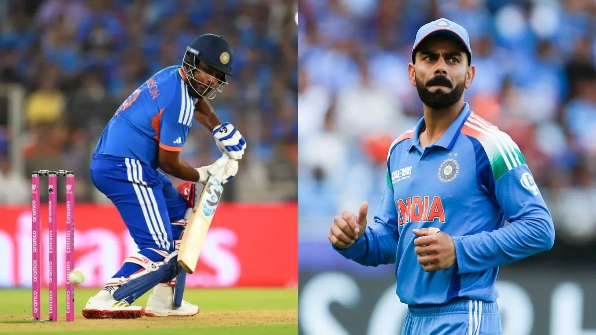 IND vs NZ: संजू सैमसन ने की छक्कों की बारिश, तोड़ दिया कोहली का 'विराट' स्कोर; T20 वर्ल्ड कप फाइनल में रचा इतिहास Sanju Samson breaks Virat Kohli's record