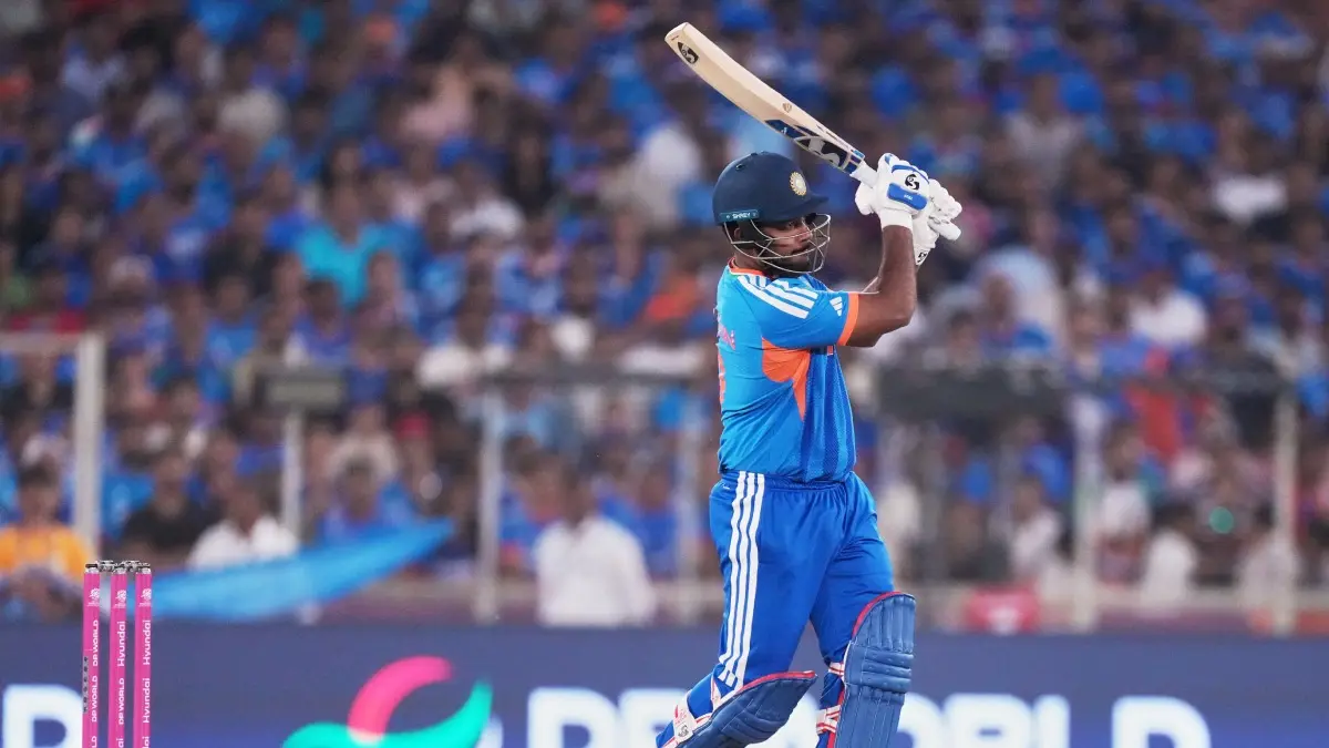 Sanju Samson Shatters Virat Kohli's T20 World Cup Record With Explosive 46-ball 89 In IND vs NZ Final Sanju Samson in action against New Zealand