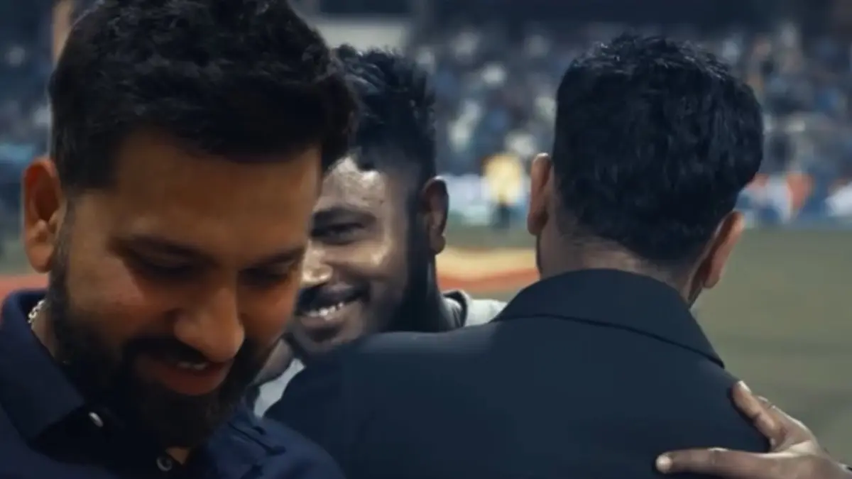 WATCH | Rohit Sharma Hails Sanju Samson Ahead of T20 WC Final; Reveals Why he Told Him That an Opportunity Can Come Anytime Sanju Samson, Rohit Sharma