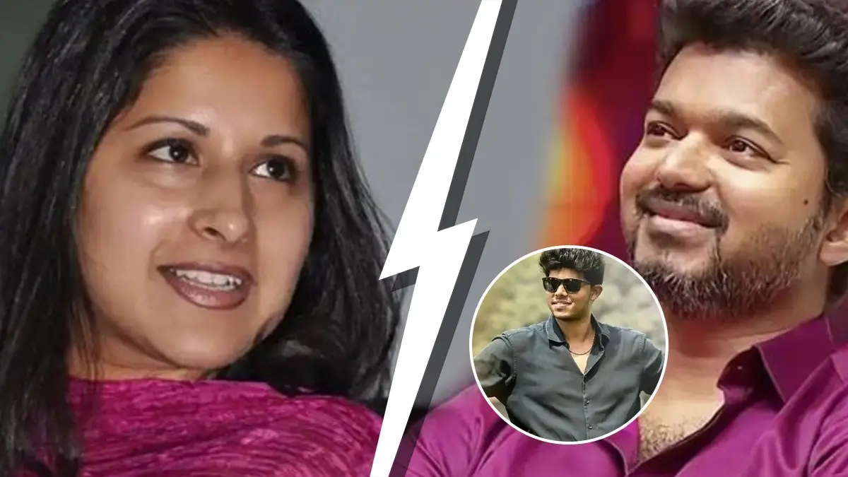 Like Brad Pitt's Kids, Thalapathy Vijay's Son Jason Sanjay Drops Father's Name Amid Divorce With Sankgeetha Sankgeetha and Vijay are headed for a divorce after 27 years of marriage