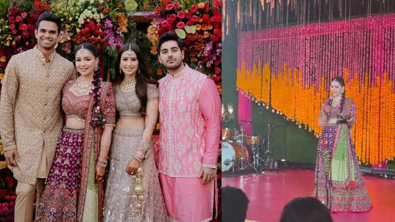 'वो मेरा दिल है...', भाई की मेहंदी पर भाभी सानिया से बात करते समय भावुक क्यों हो गईं सचिन की बेटी सारा तेंदुलकर? VIDEO Sara Tendulkar