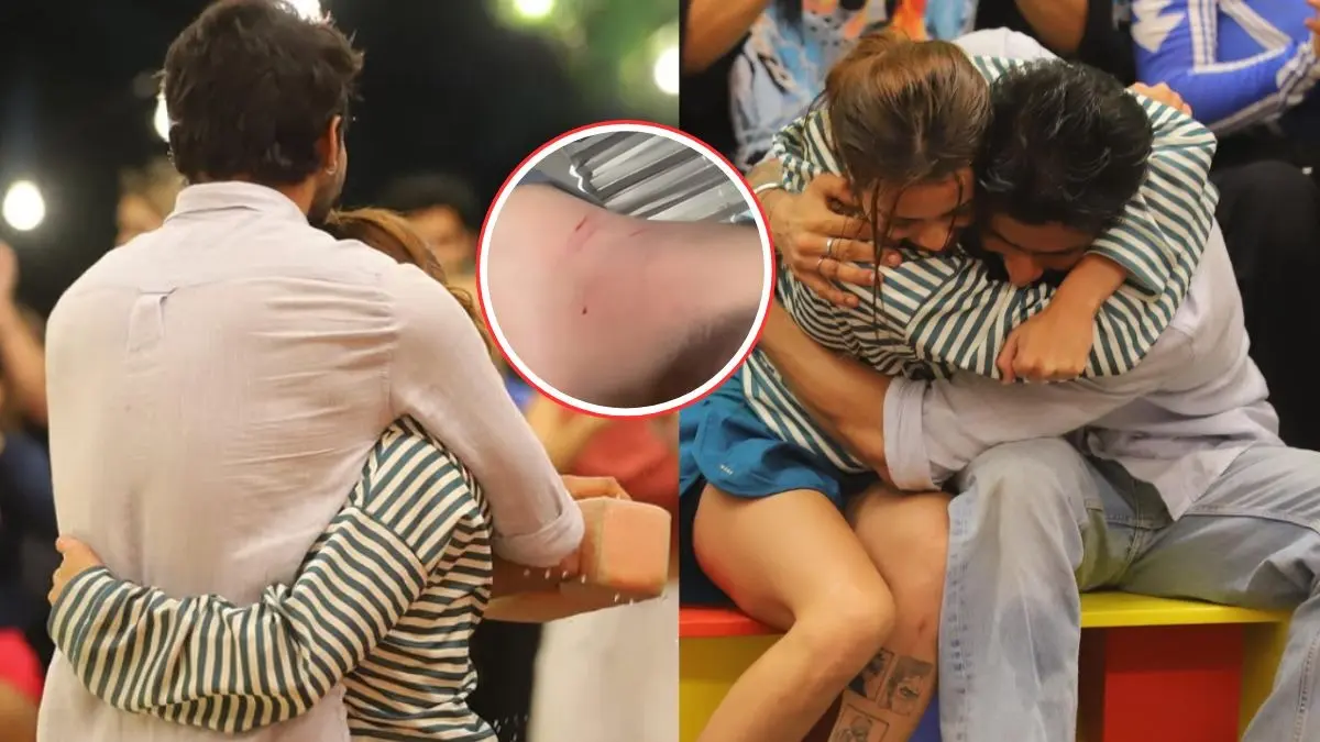 गर्दन पर नाखून के निशान, टपकता खून...इस एक्टर संग EX गर्लफेंड ने की मारपीट, मलाइका अरोड़ा संग वायरल हुई थी रोमांटिक तस्वीर- VIDEO Saurabh Bedi Ex Girlfriend Controversy