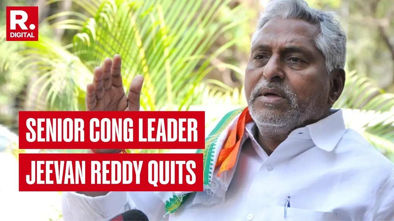 Senior Congress Leader Jeevan Reddy Quits Party, Ends 42-Year-Old Association Senior Congress Leader Jeevan Reddy Quits Party After 42 Years, Cites ‘Humiliation’, Lack of Leadership Response