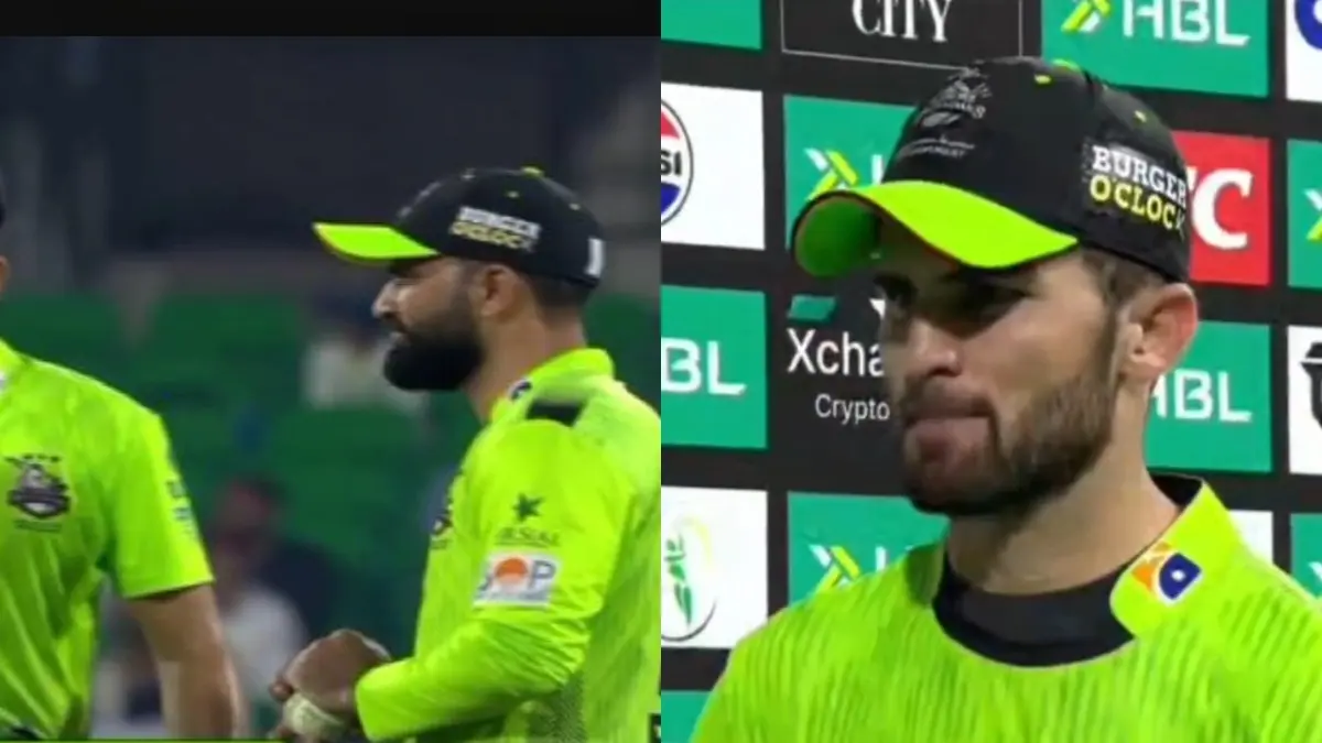 Shaheen Afridi BLATANTLY Lies After Caught Ball-Tampering on Camera During PSL 2026: 'Don't Know...' Shaheen Afridi, PSL 2026