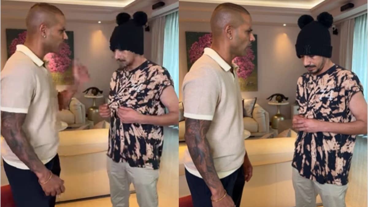 Shikhar Dhawan And Yuzvendra Chahal Video