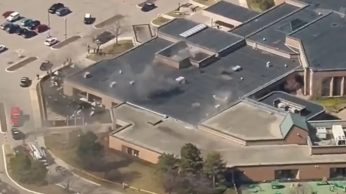 Active Shooter Reported at Synagogue Near Detroit, Smoke Billowing from Roof Active Shooter Reported at Synagogue Near Detroit, Smoke Billowing from Roof