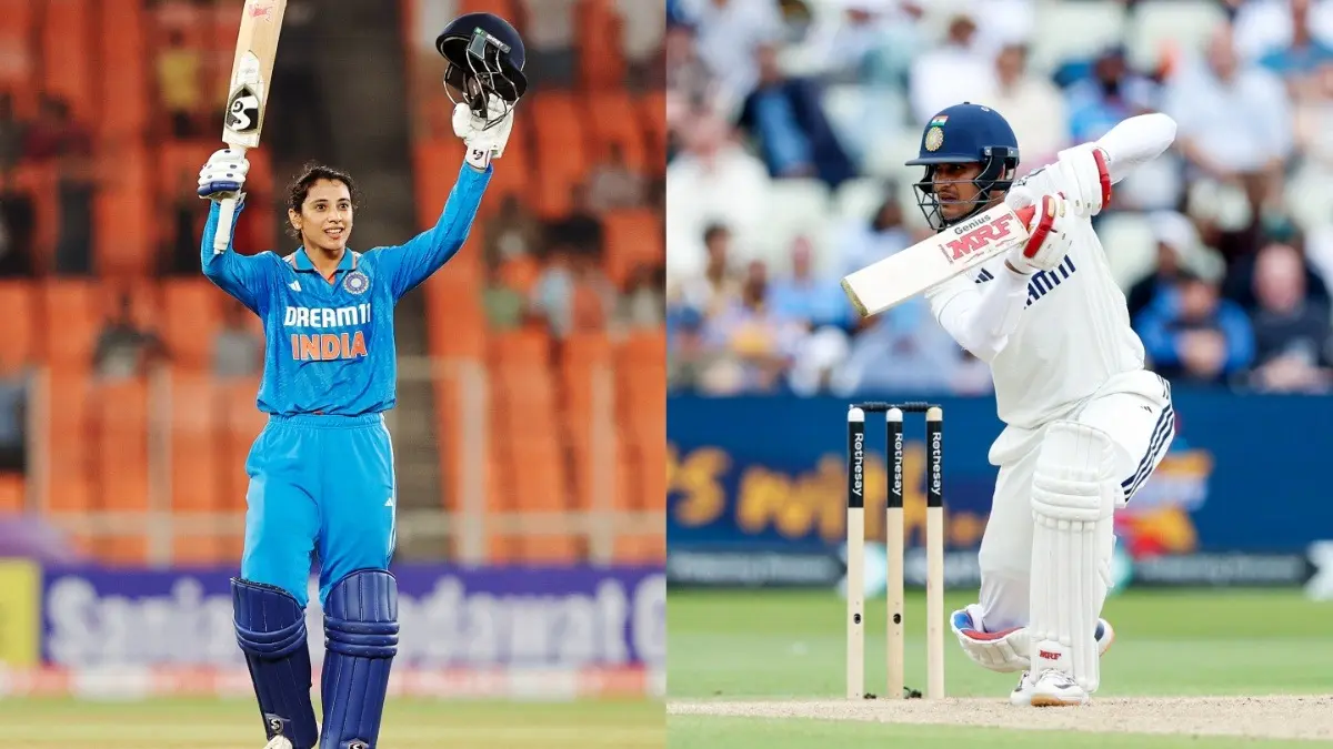 Shubman Gill, Smriti Mandhana Win Big At BCCI Naman Awards 2026, Here's The Full List Of Winners Smriti Mandhana and Shubman Gill