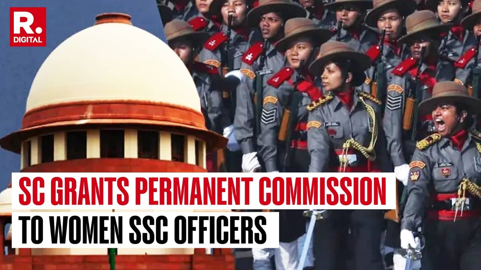 Supreme Court Grants Permanent Commission To Women Short Service Commission Officers 