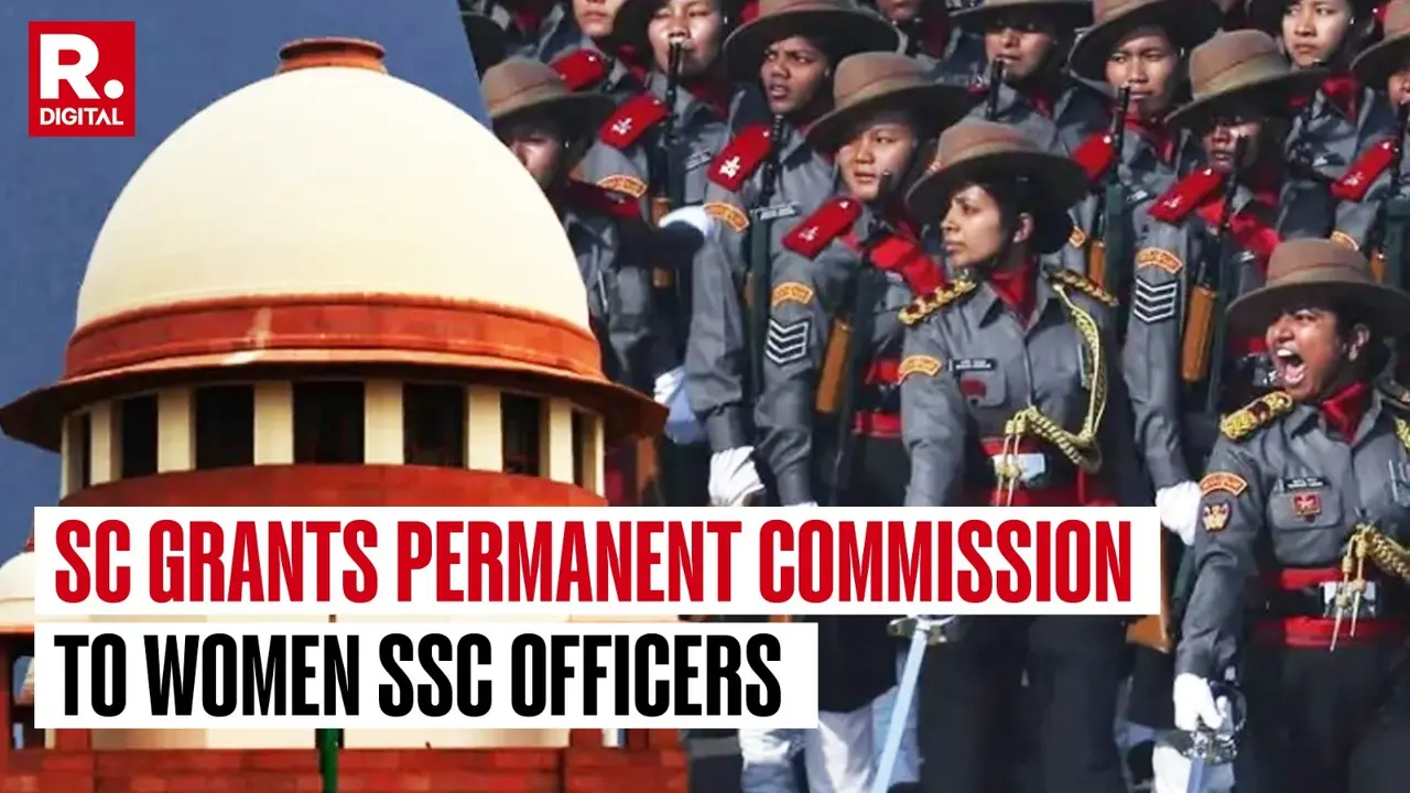 Supreme Court Grants Permanent Commission To Women Short Service Commission Officers Supreme Court Grants Permanent Commission To Women Short Service Commission Officers