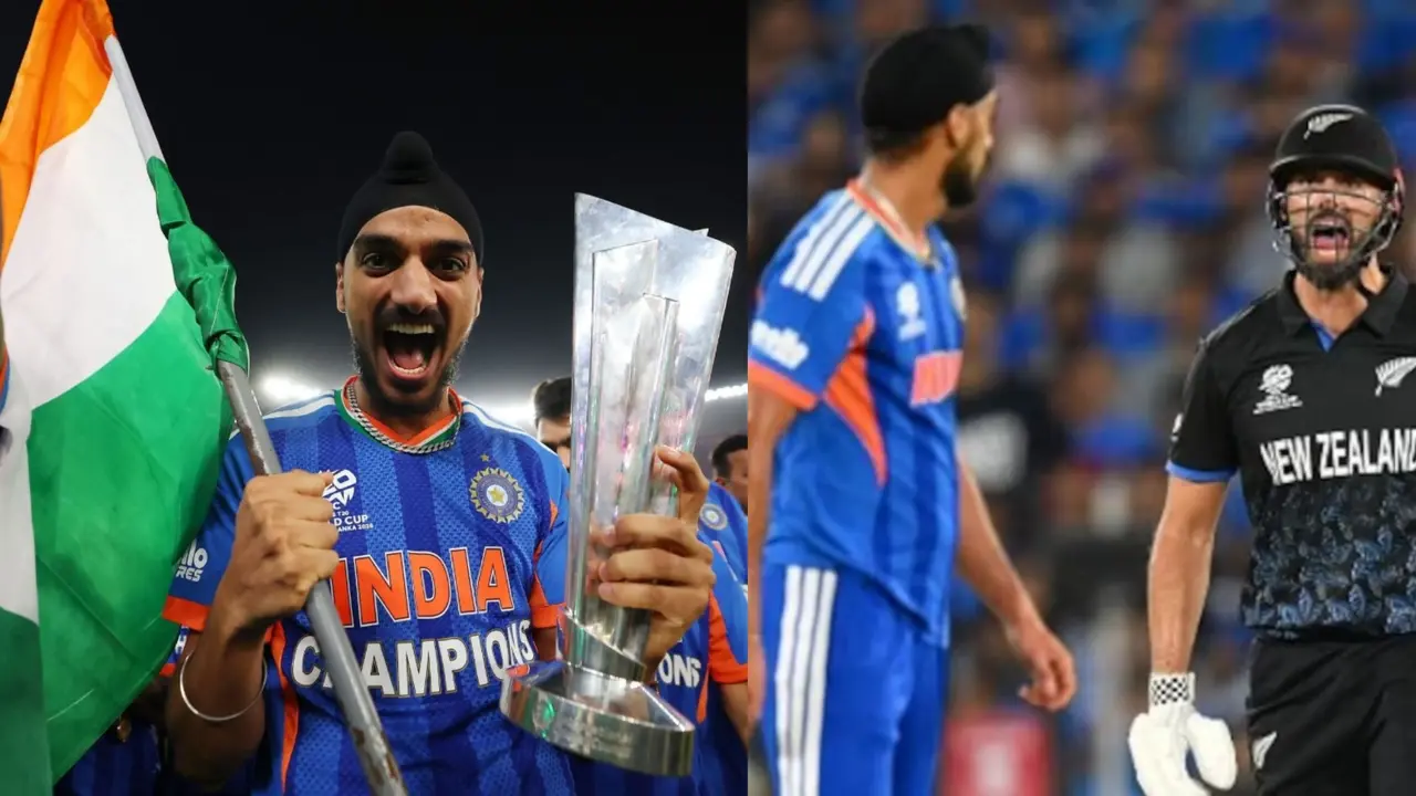 T20 World Cup 2026: भारत ने जीत लिया वर्ल्ड कप फिर अर्शदीप सिंह पर क्यों एक्शन लेने वाली है ICC? फाइनल में तोड़ा था क्रिकेट का ये नियम T20 World Cup 2026 ind vs nz arshdeep singh daryl mitchell controversy final match icc action