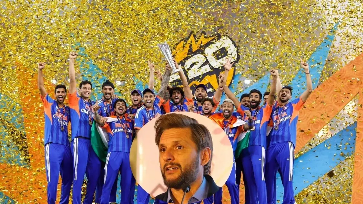 'चैम्पियंस की तरह खेला...', T20 WC जीत के बाद टीम इंडिया के फैन बने शाहिद आफरीदी, इस खिलाड़ी को बताया हुकुम का एक्का T20 World Cup over shahid afridi