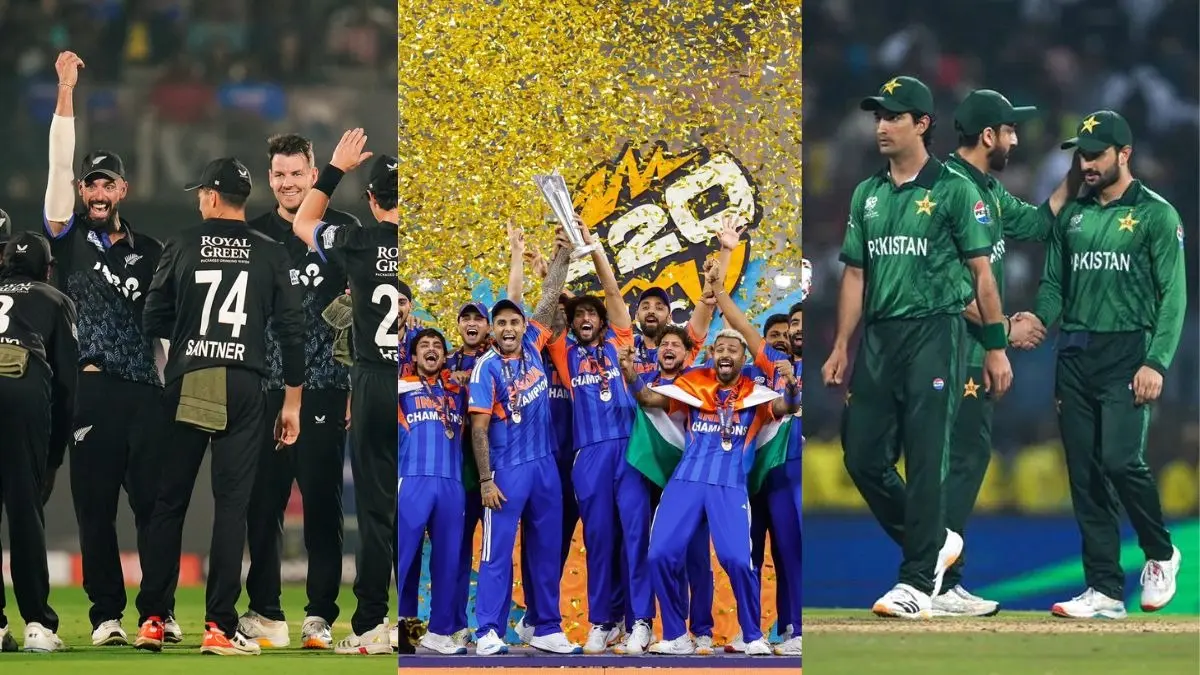 T20 World Cup: वर्ल्ड कप जीतने के बाद टीम इंडिया पर पैसों की हुई बारिश, न्यूजीलैंड को क्या मिला? पाकिस्तान को इतने से करना पड़ा संतोष T20 World Cup Prize Money 2026