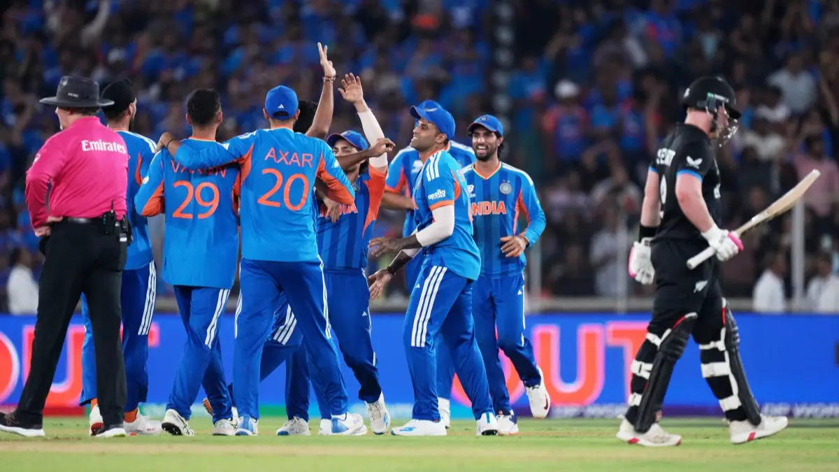 Team India Breaks Ahmedabad Jinx; Suryakumar Yadav-led Men In Blue Thrash New Zealand To Rewrite History, Successfully Defend T20 WC Title Team India