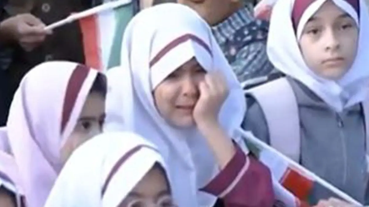 Tehran: Iranian Students Protest Outside UN Office Over US-Israel Attack On Elementary School Tehran: Iranian Students Protest Outside UN Office Over US-Israel Attack On Elementary School