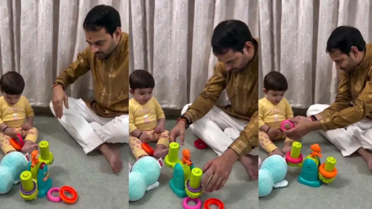 Tej Pratap: लालू परिवार में अब सब ठीक? तेजस्वी यादव के बेटे इराज संग खेलते दिखे ताऊ तेज प्रताप, होने लगी चर्चाएं Tej Pratap Yadav with Tejashwi son Iraj