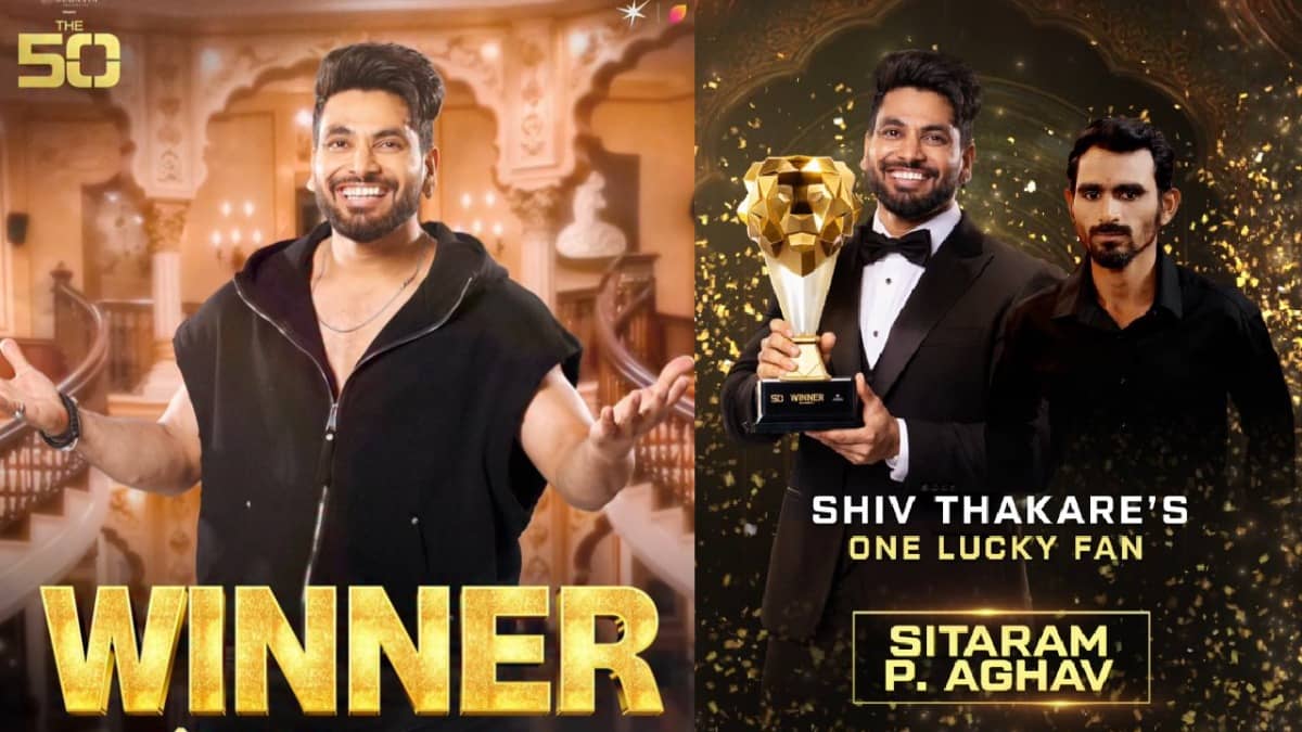 The 50: फैजू को हराकर शिव ठाकरे ने उठाई ‘द 50’ की ट्रॉफी, लकी फैन को सौंपी 50 लाख रुपये की प्राइज मनी