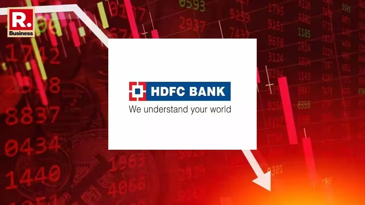HDFC Bank Wipes Out ₹1 Lakh Cr Market Cap in 8% Slide; Dragging Bank Nifty Below Key Support Levels The Nifty Bank index cracked over 3% on Thursday as HDFC Bank shares led a sector-wide rout