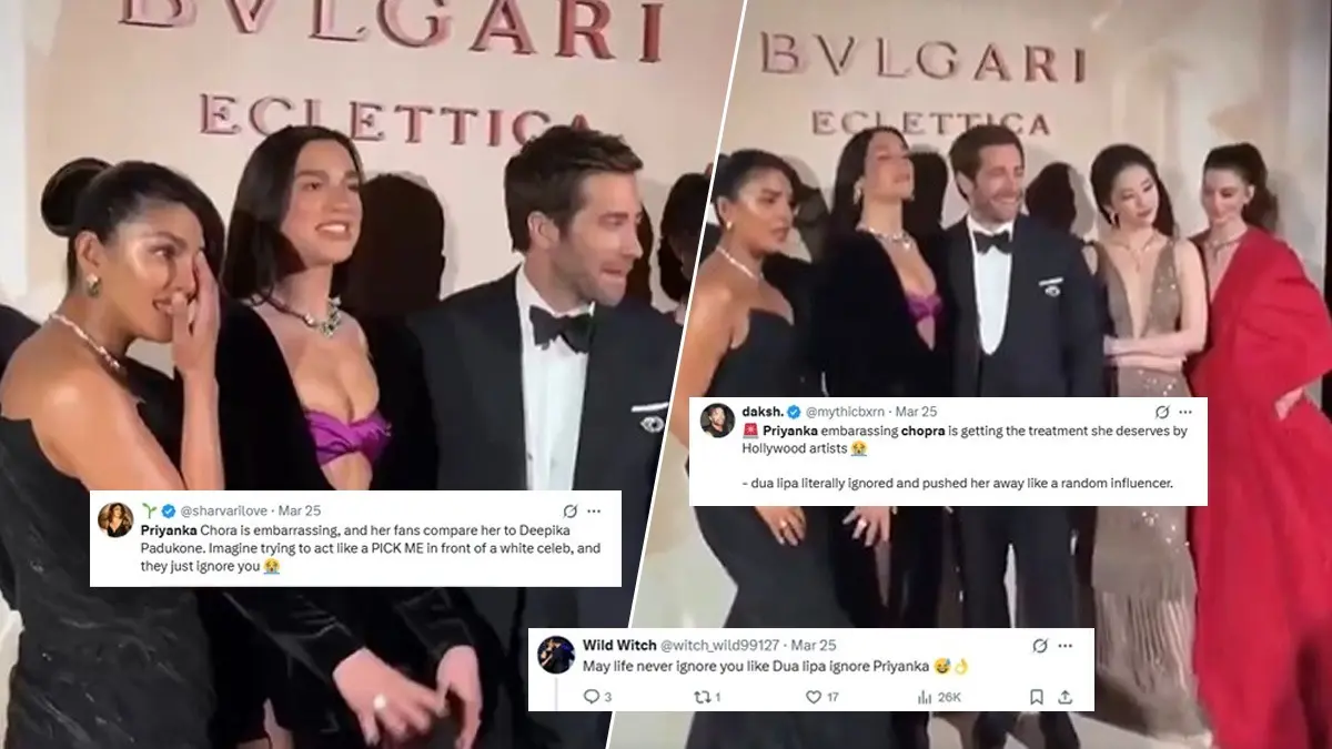 'Priyanka Chopra Ko Uski Aukat Dikhao...': Actress Reacts To Trolling Of Her Viral Video With Hollywood Celebs There's been chatter around Priyanka Chopra hanging out with "Hollywood's elite" at an event