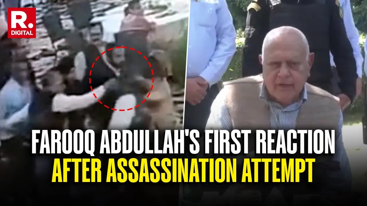 'Thought It's Firecracker, God Saved Me!': Farooq Abdullah Recounts Narrow Escape After Failed Assassination Attempt 'Thought It's Firecracker, God Saved Me!': Farooq Abdullah Recounts Narrow Escape After Failed Assassination Attempt