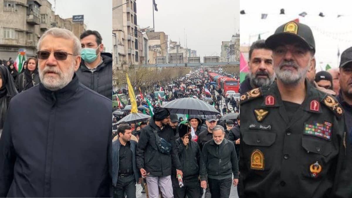 Top Iranian Leaders Lead Massive Quds Day Rally in Tehran as Explosions Rock City