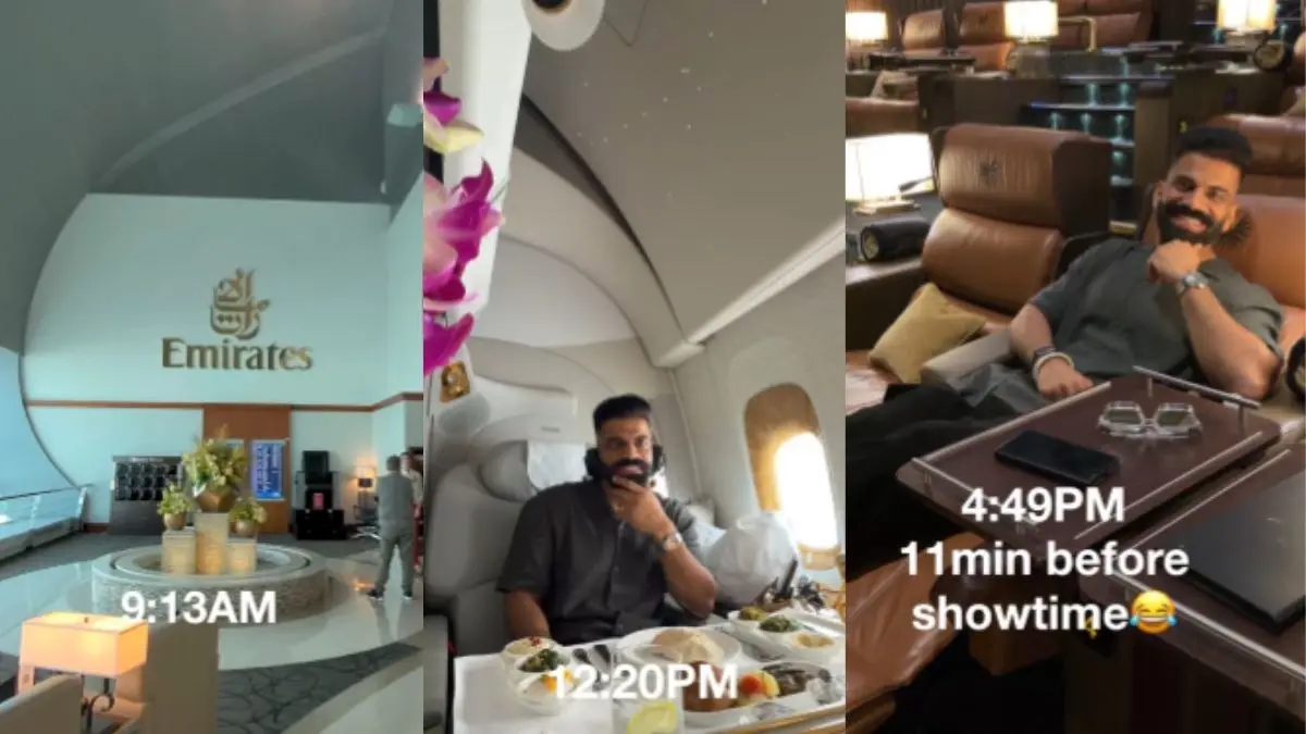 Dhurandhar 2 का ऐसा चढ़ा बुखार... 'टेक्निकल गुरुजी' ने UAE से पकड़ी फ्लाइट और मूवी देखने पहुंच गए दिल्ली, खुद शेयर किया VIDEO travels from dubai to delhi