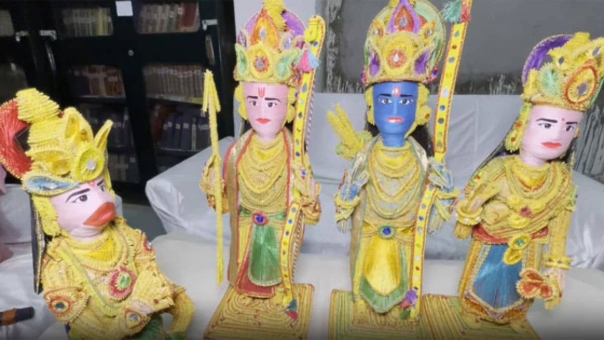 Unique 121,000 Grain Artwork of Lord Ram Reaches Ayodhya Before Ram Navami