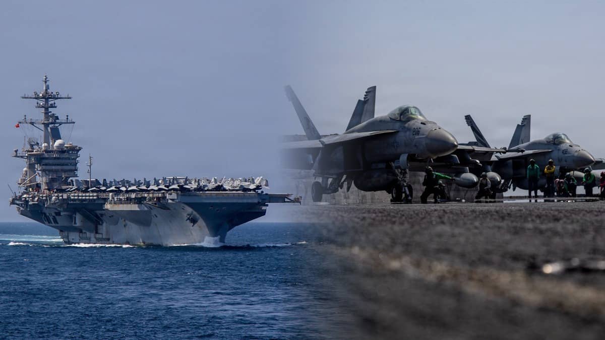 US Carrier USS Abraham Lincoln Damaged In Iran Strike? Tehran Claims ‘Direct Hit’, Washington Flatly Denies