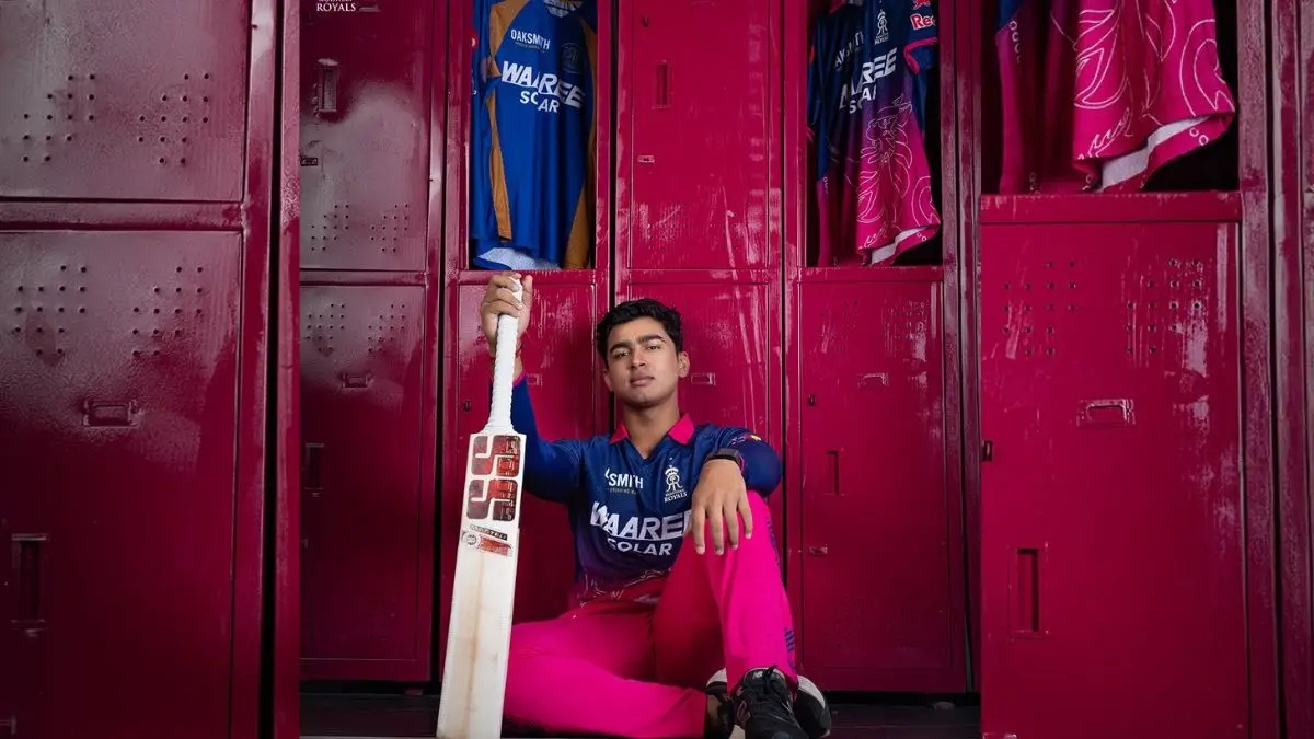 IPL 2026: मैं 2-3 हजार रन मारूंगा... आगाज से पहले वैभव सूर्यवंशी ने कितना बड़ा टारगेट रख दिया, रविंद्र जडेजा भी मुस्कुराने लगे; VIDEO Vaibhav suryawanshi IPL 2026