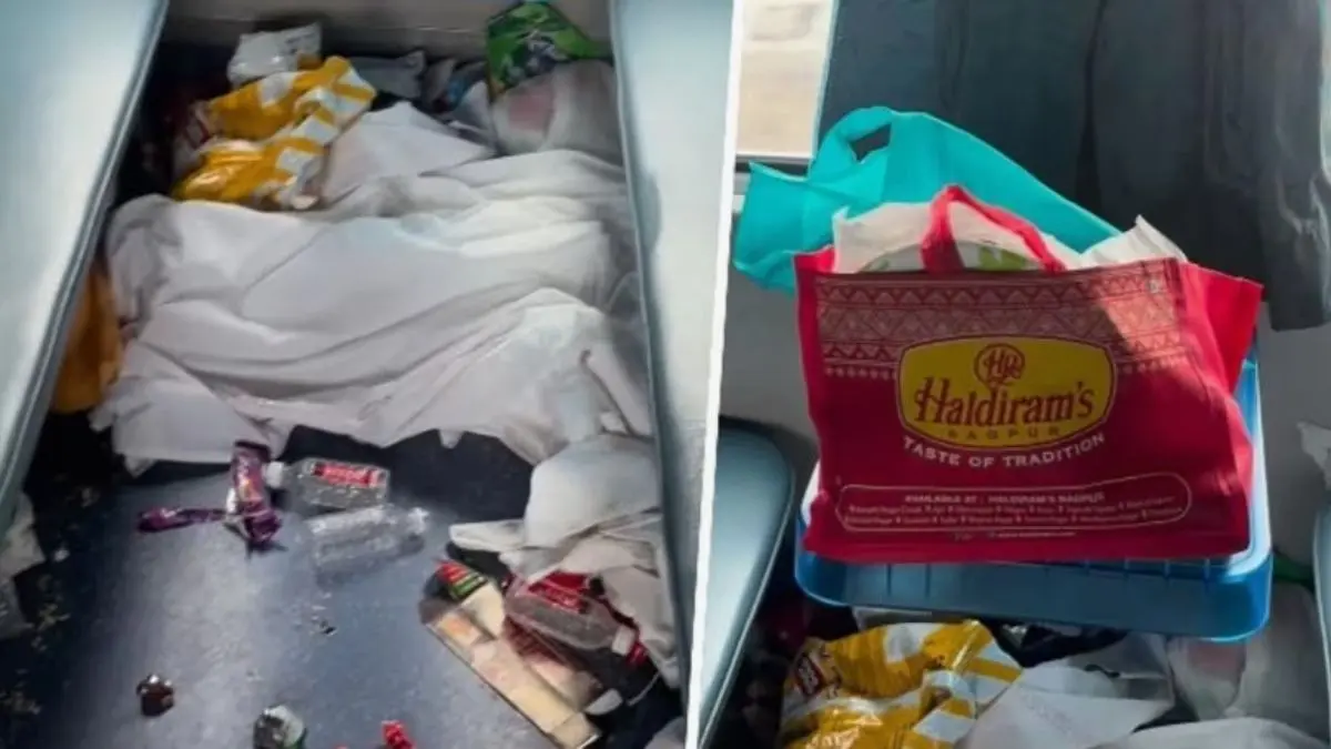 Class 10 Students Litter Train Coach On Way To Manali, Laugh It Off When Schooled On 'Civic Sense', Goes Viral Video: Class 10 Students Spark Fury After 'Littering Train Coach' During Manali Trip | WATCH