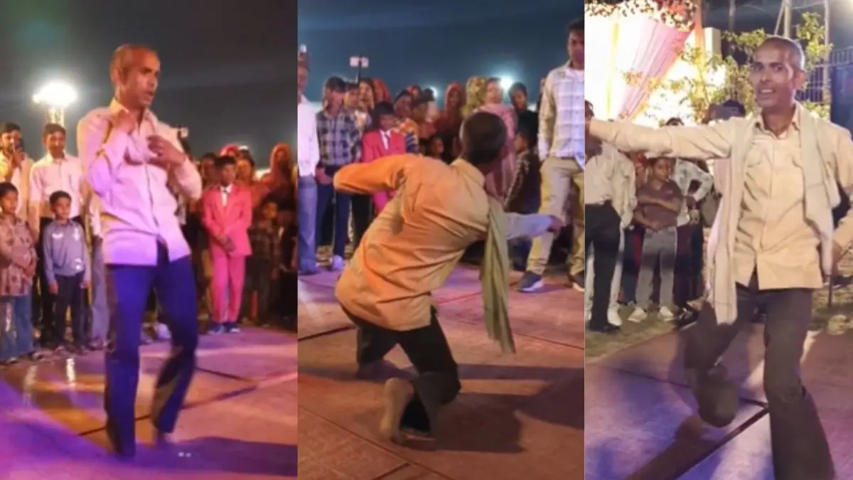 'जमाने को अब तक नहीं है पता' गाने पर चचा ने बिखेरा जलवा, गमछे के साथ किया ऐसा धुआंधार डांस; देखते रह गए बाराती- VIDEO Viral Video