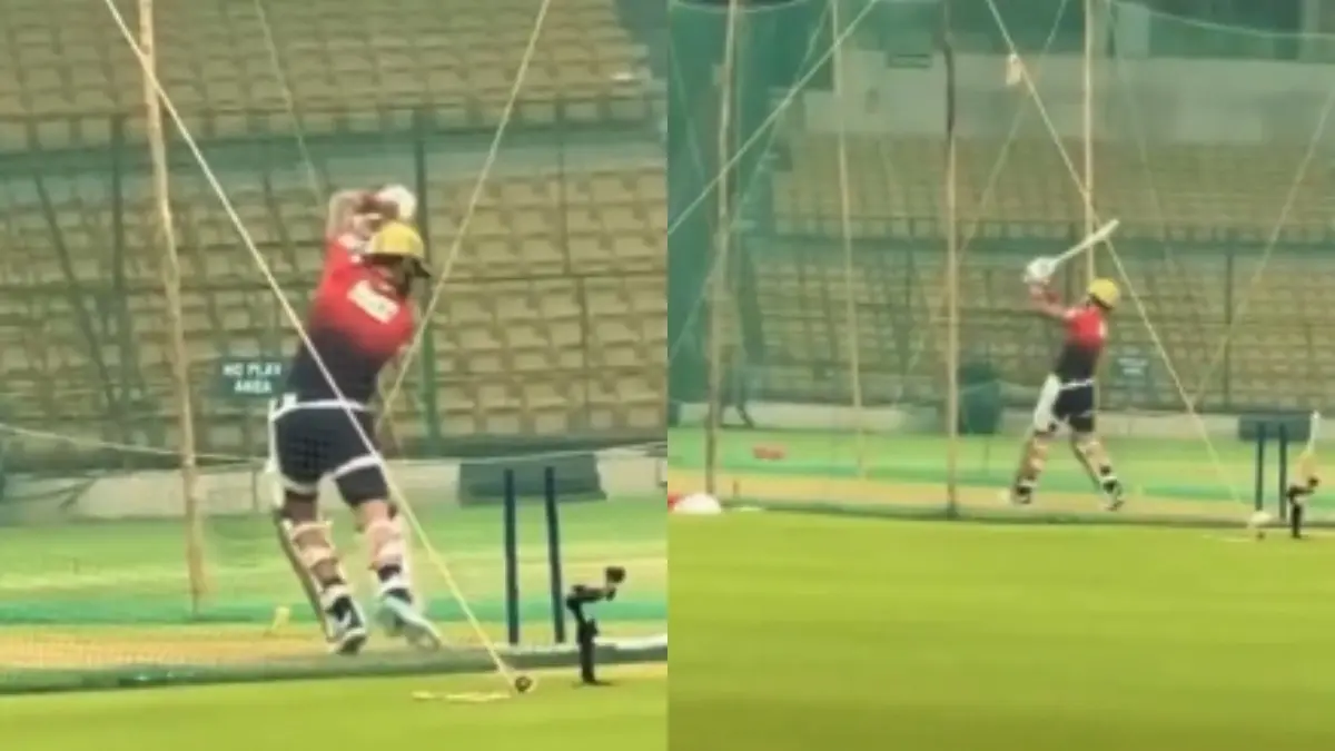 WATCH | Virat Kohli in BEAST Mode; Deals in Sixes During RCB's Training Ahead of IPL 2026 Virat Kohli on Song